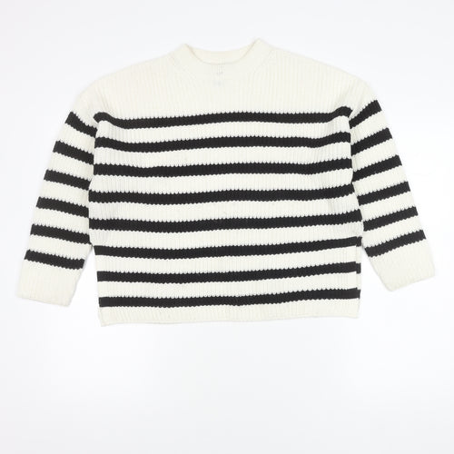 New Look Women’s Striped Acrylic Jumper, Size S