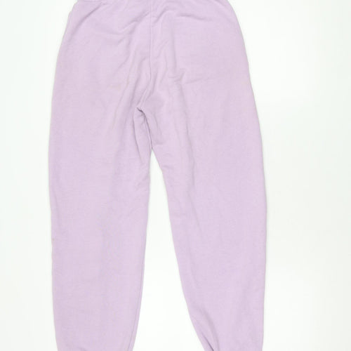Stradivarius Women's Purple Joggers, Size M - Athleisure Pants
