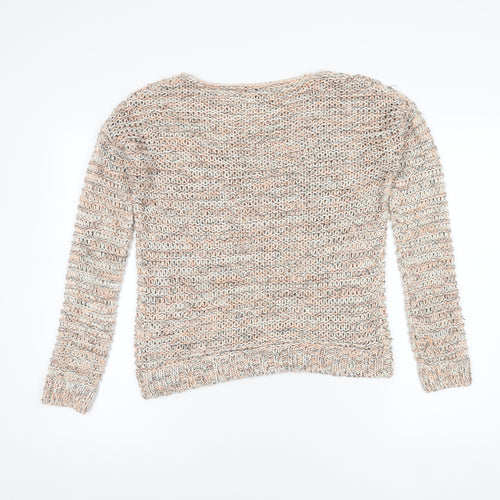 New Look Women's Multicoloured Pullover Jumper S