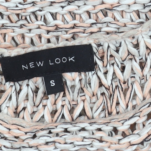 New Look Women's Multicoloured Pullover Jumper S