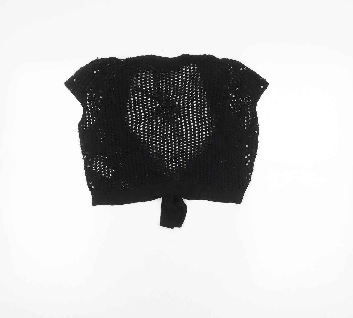 Dorothy Perkins Women’s Black Sequin Shrug 14