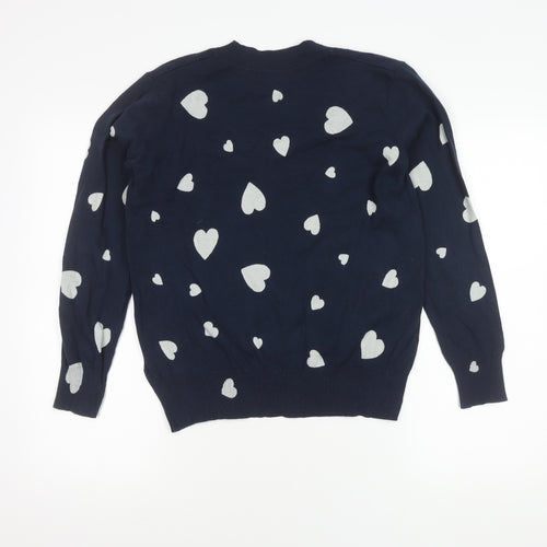 Marks and Spencer Women's Blue Pullover Jumper, S