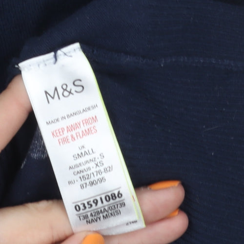 Marks and Spencer Women's Blue Pullover Jumper, S