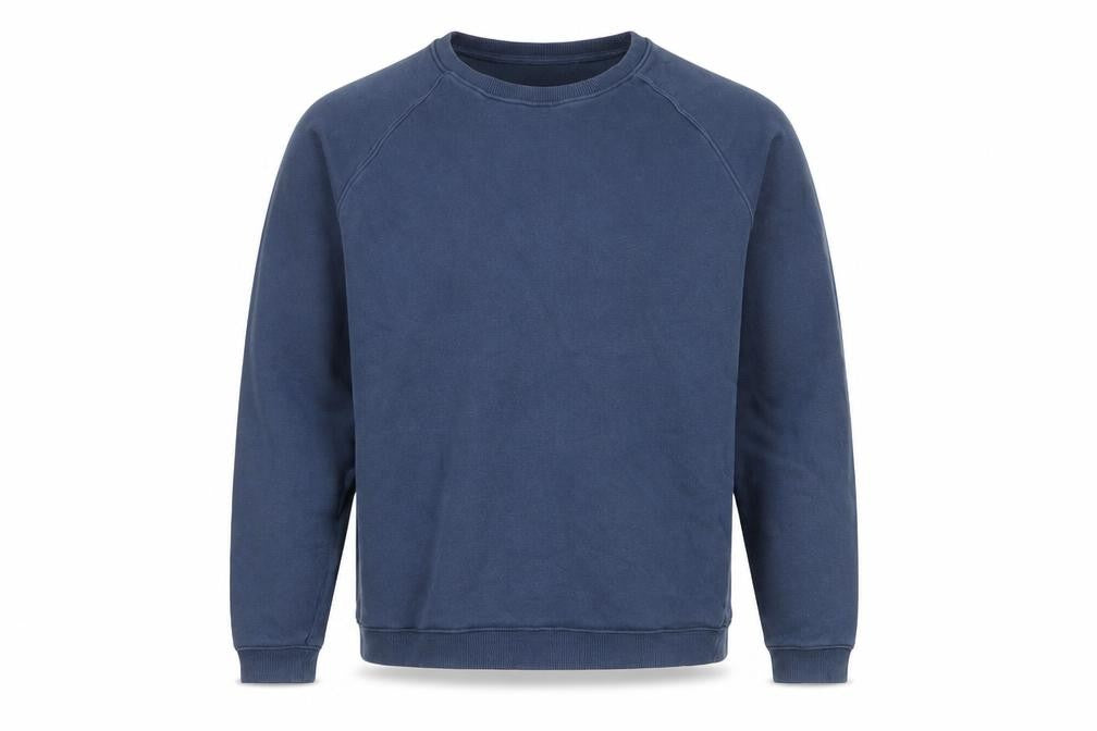Front view of H&M Men's Blue Cotton jumper M