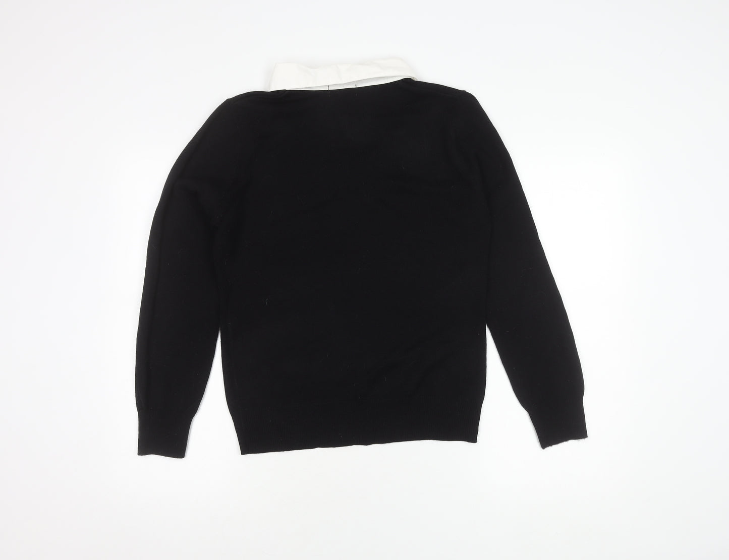 Soon Women's Black Pullover Jumper Size 14