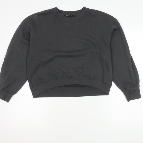 Zara Women's Black Pullover Jumper Size 12