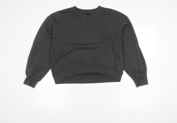 Zara Women's Black Pullover Jumper Size 12