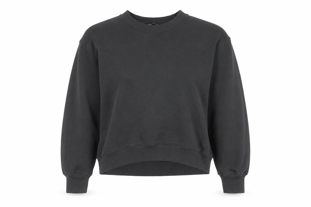 Zara Women's Black Pullover Jumper Size 12