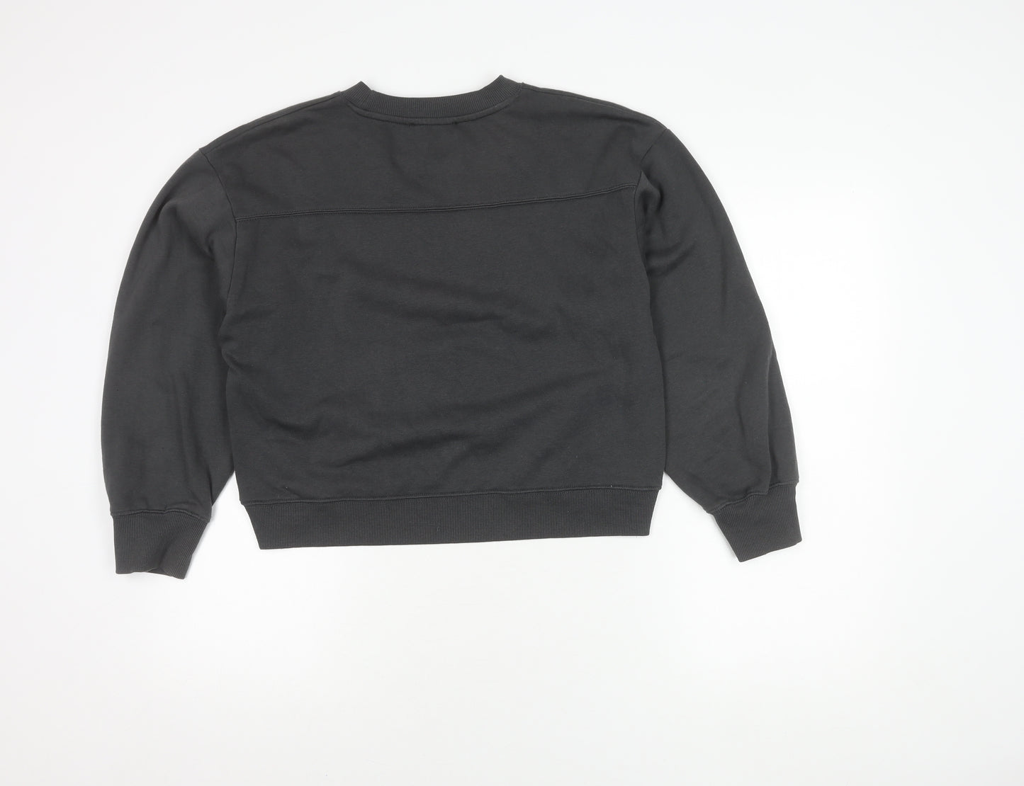 Zara Women's Black Pullover Jumper Size 12