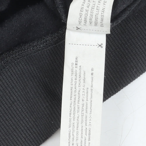 Zara Women's Black Pullover Jumper Size 12