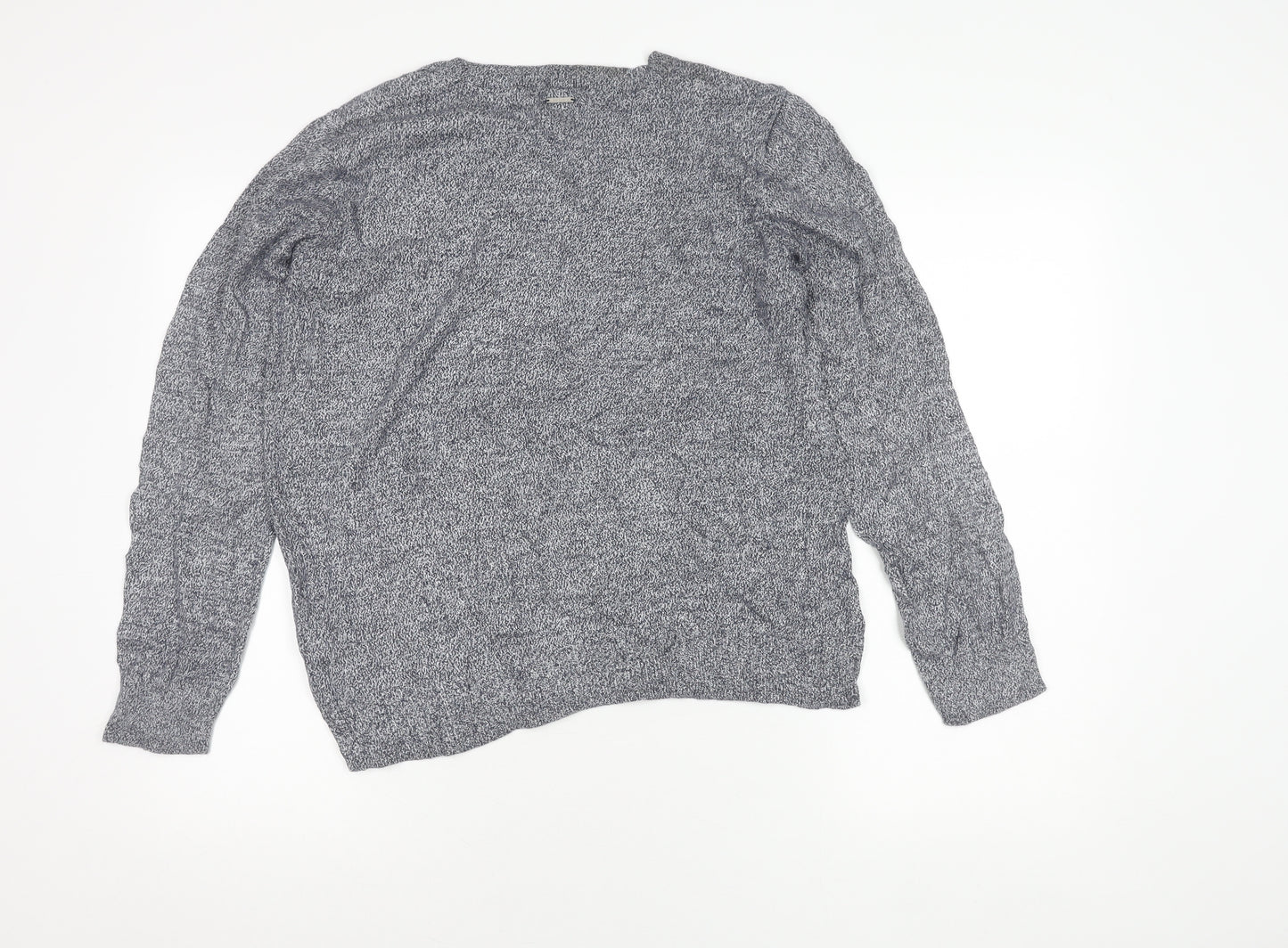 Nautica Women's Blue Knit Pullover Jumper Size L