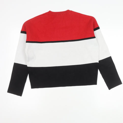 New Look Women's S Red Pullover Jumper