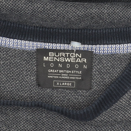 Burton Menswear Grey XL Pullover for Men