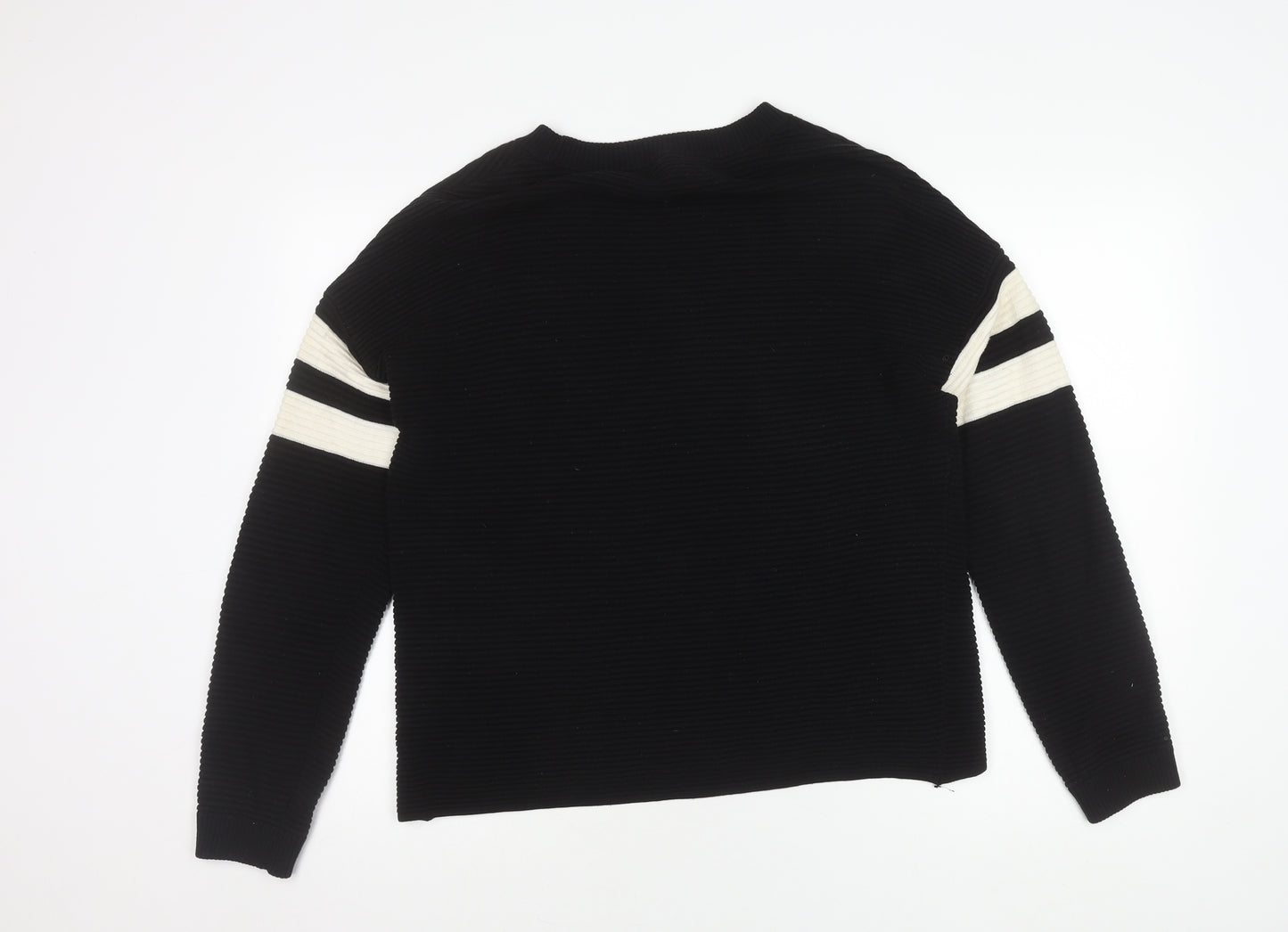 H&M Women's Black Pullover Jumper Size 12