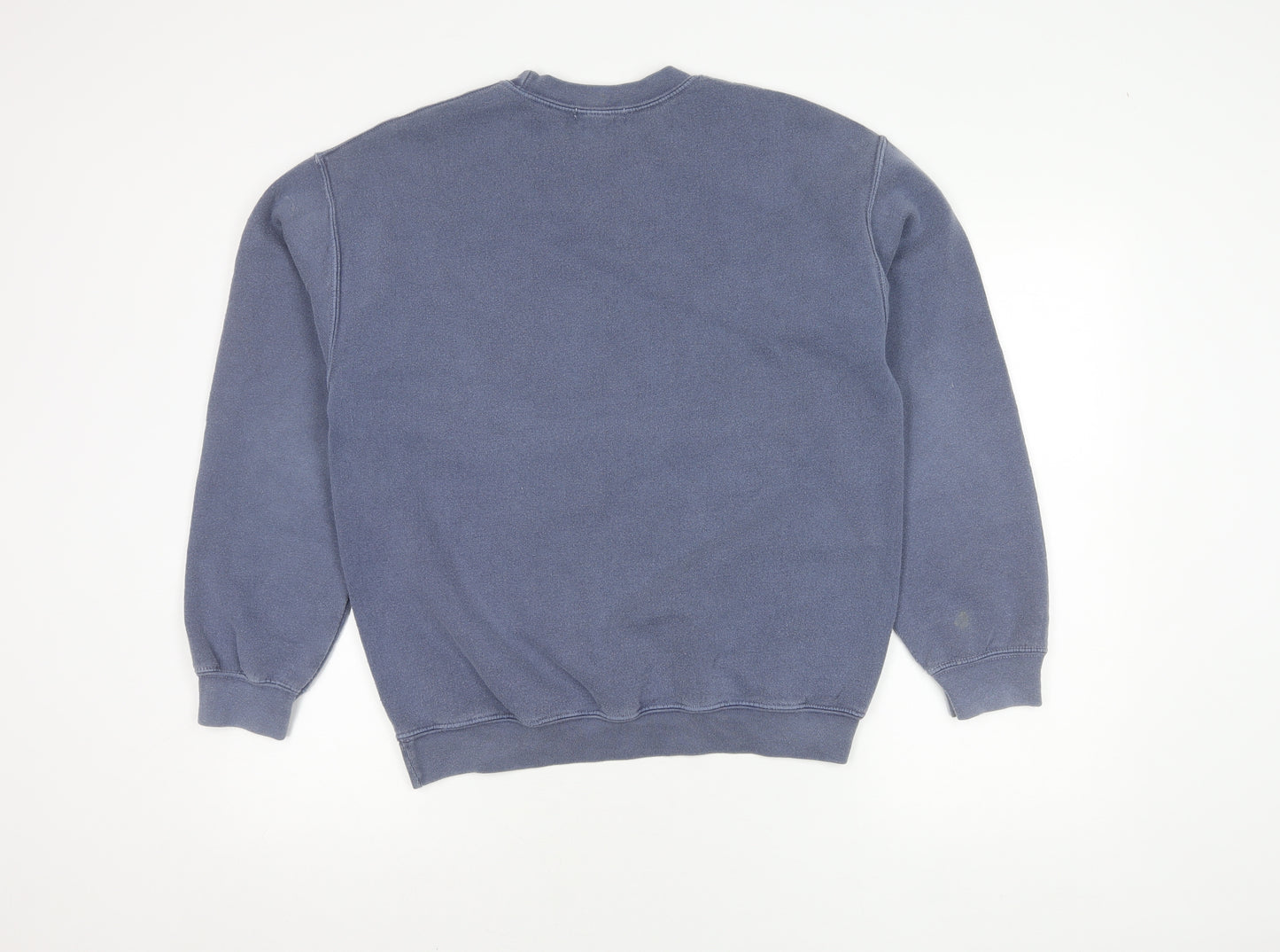 Topman Men's Blue XS Sweatshirt Crew Neck Pullover