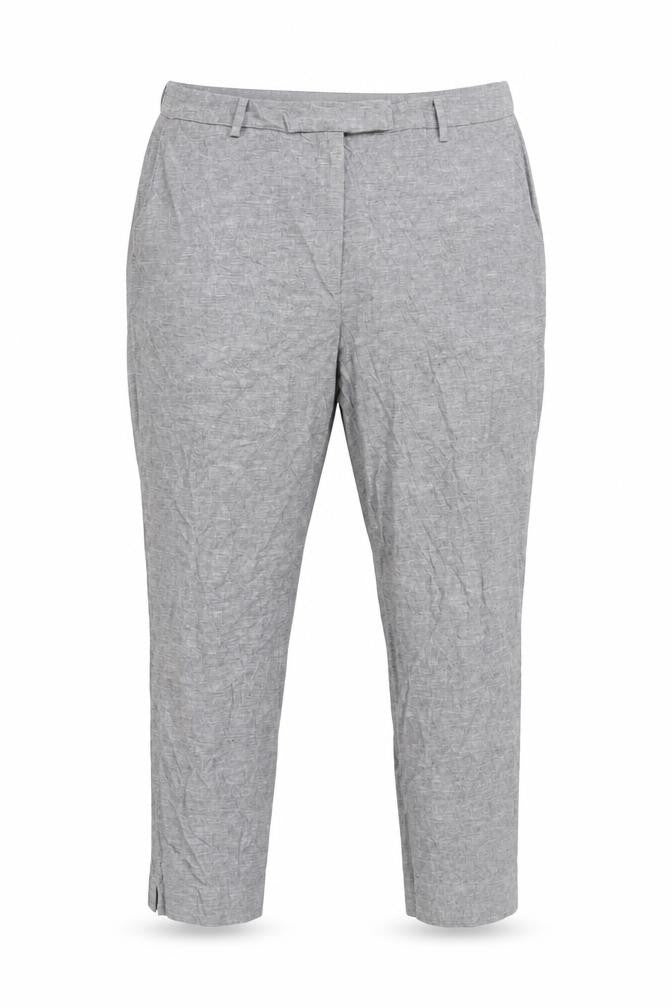 Front view of Marks & Spencer Men's Grey Regular Trousers