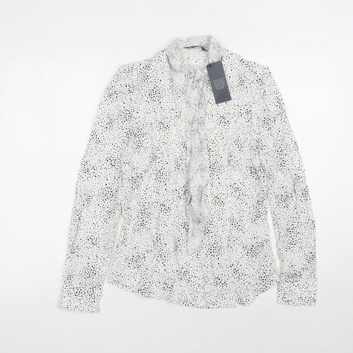 Marks and Spencer Women's White Blouse Size 8