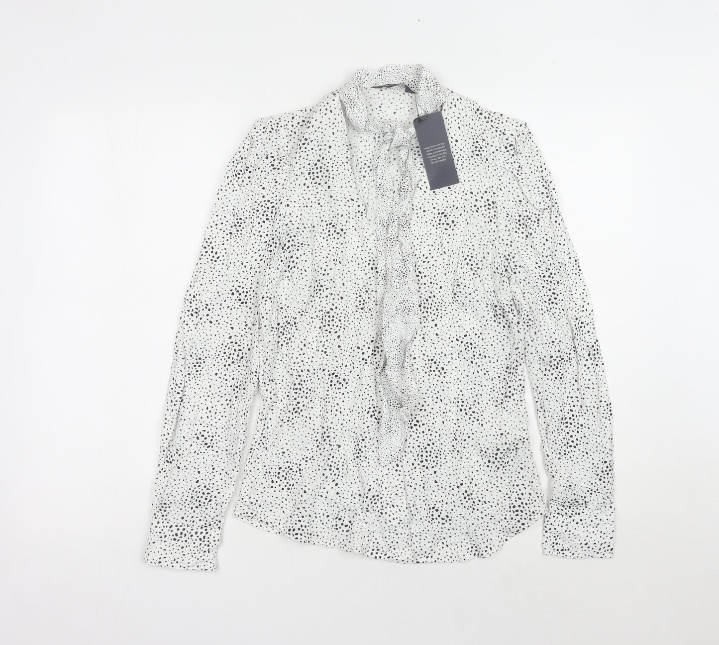 Marks and Spencer Women's White Blouse Size 8