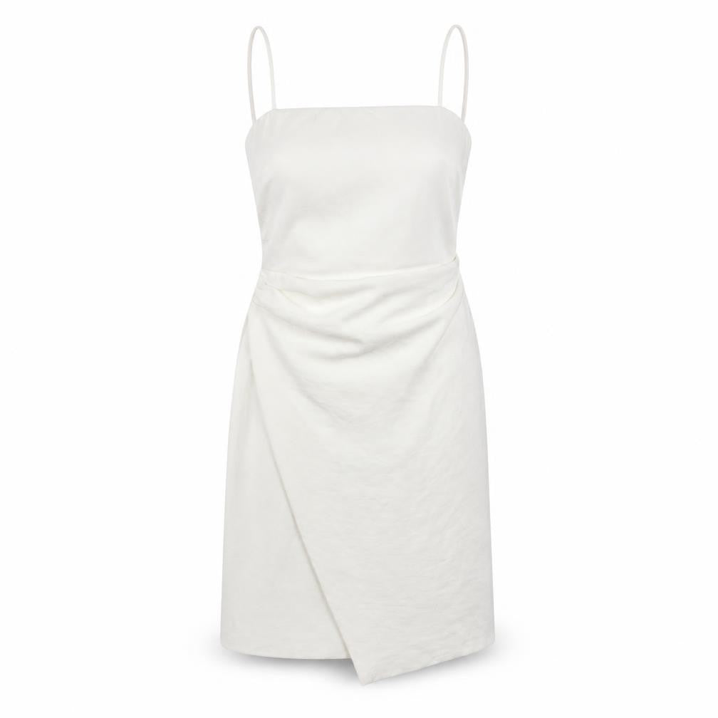 Zara Women's White Slip Dress, Size 8, Summer Party