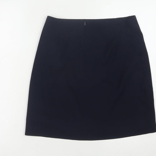 Marks & Spencer Women's Blue Pencil Skirt Size 10