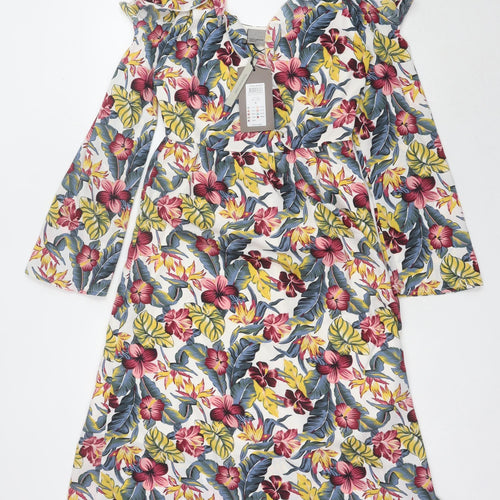 Vero Moda Women's Floral Long Sleeve Dress, Size S