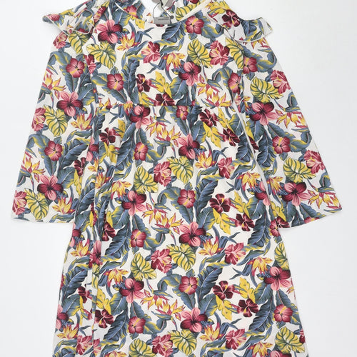 Vero Moda Women's Floral Long Sleeve Dress, Size S