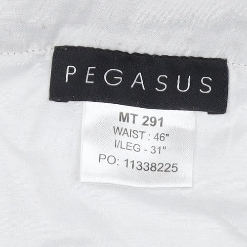 Pegasus Men's Brown Corduroy Trousers Size 46