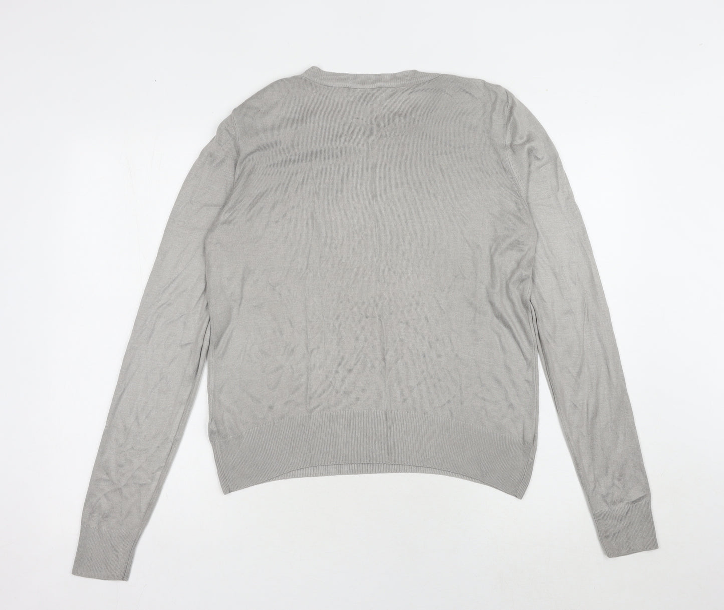 New Look Women's Grey Pullover Jumper, Size 12