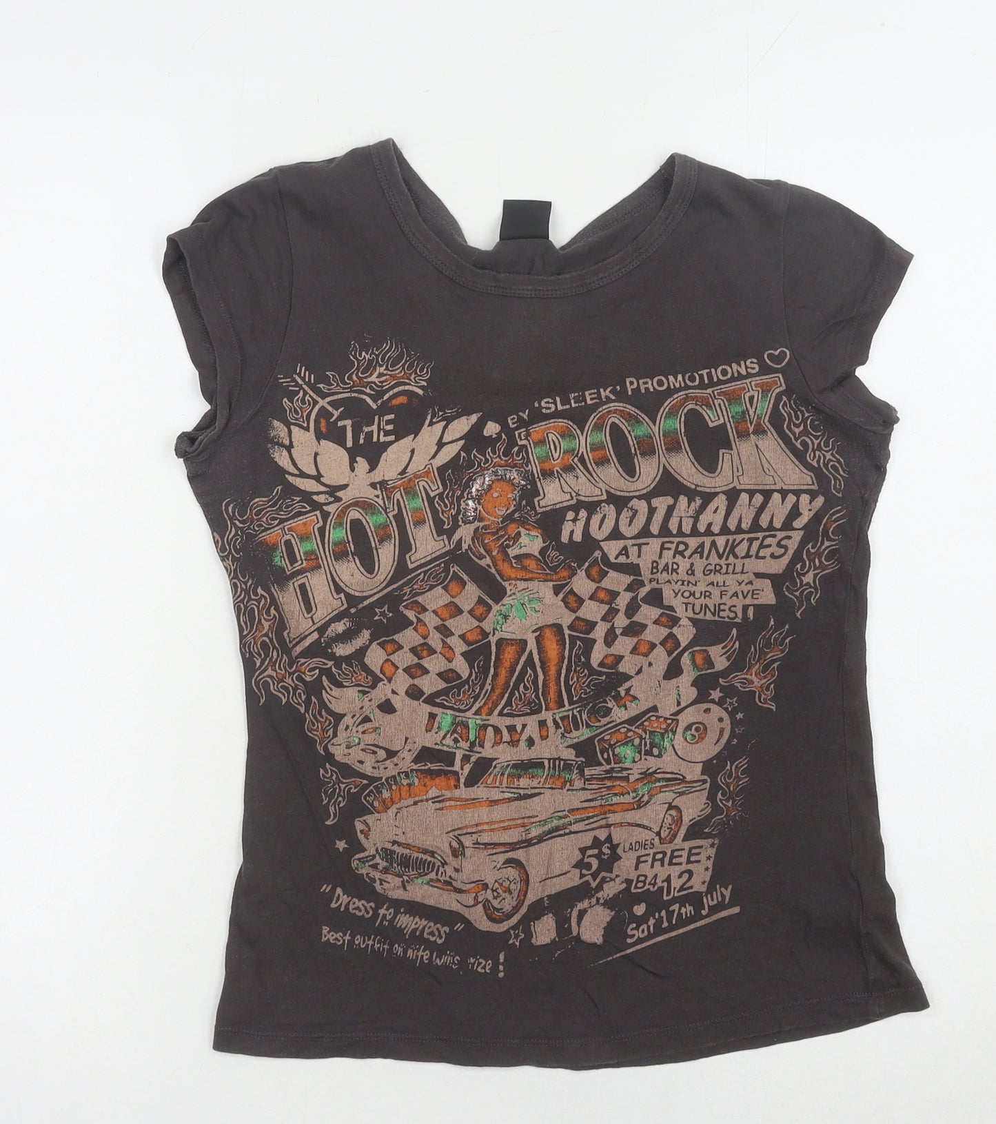 Laura Su Women's Black Rock T-Shirt - Size M