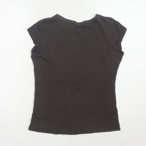 Laura Su Women's Black Rock T-Shirt - Size M