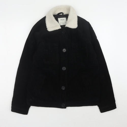 Denim Co. Women's Black Corduroy Jacket Size 6