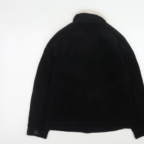 Denim Co. Women's Black Corduroy Jacket Size 6