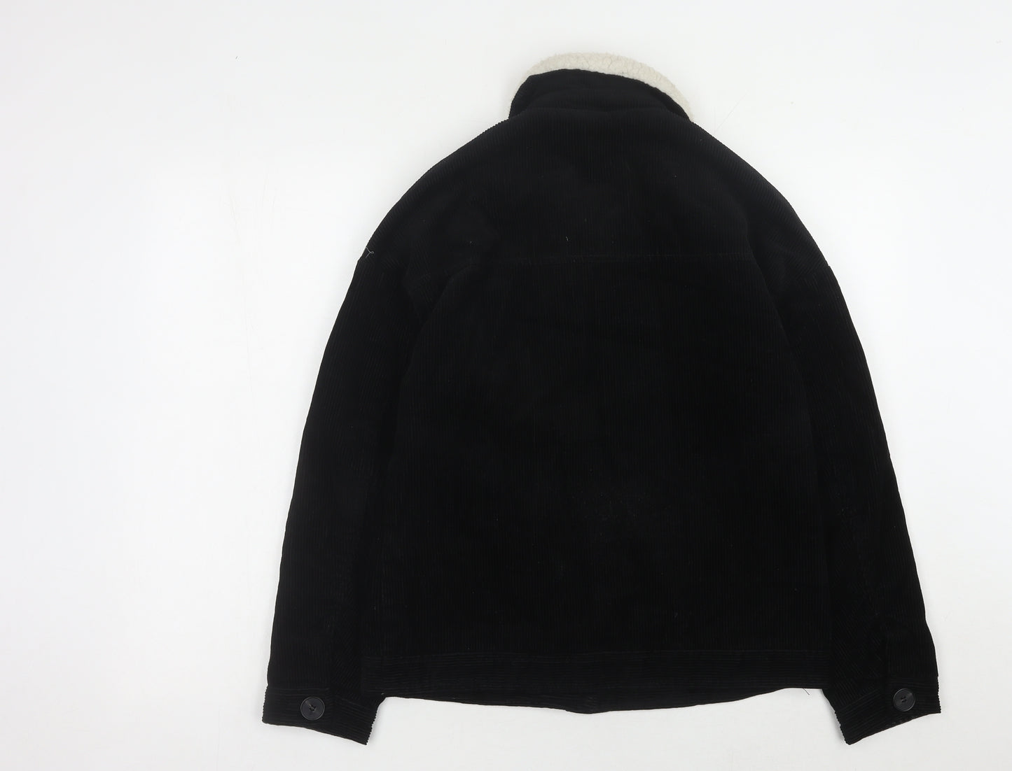 Denim Co. Women's Black Corduroy Jacket Size 6