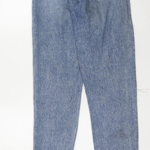 denim co. Women's Blue Relaxed Fit Mom Jeans Size 4
