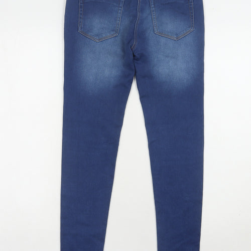 Marks and Spencer Girls Blue Skinny Jeans 12-13Y