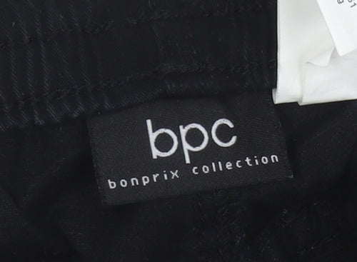 bpc bonprix Women’s Black Trousers, Size 20, Elastic Waist