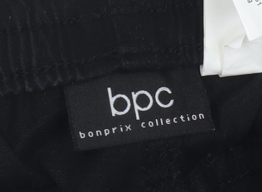 bpc bonprix Women’s Black Trousers, Size 20, Elastic Waist