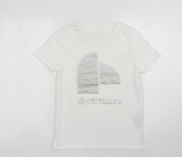 River Island Women's White UK 8 T-Shirt