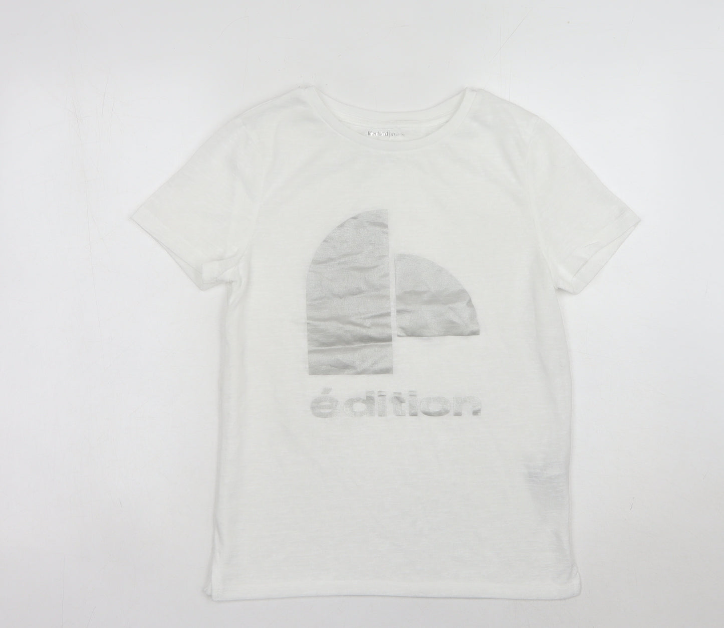 River Island Women's White UK 8 T-Shirt