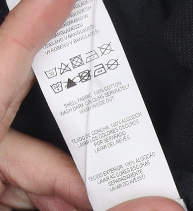 Denim Co. Women's Black Mini Denim Skirt Size 12