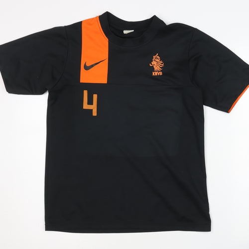 Nike Boys Black XL Football Jersey - Short Sleeve Sports Top