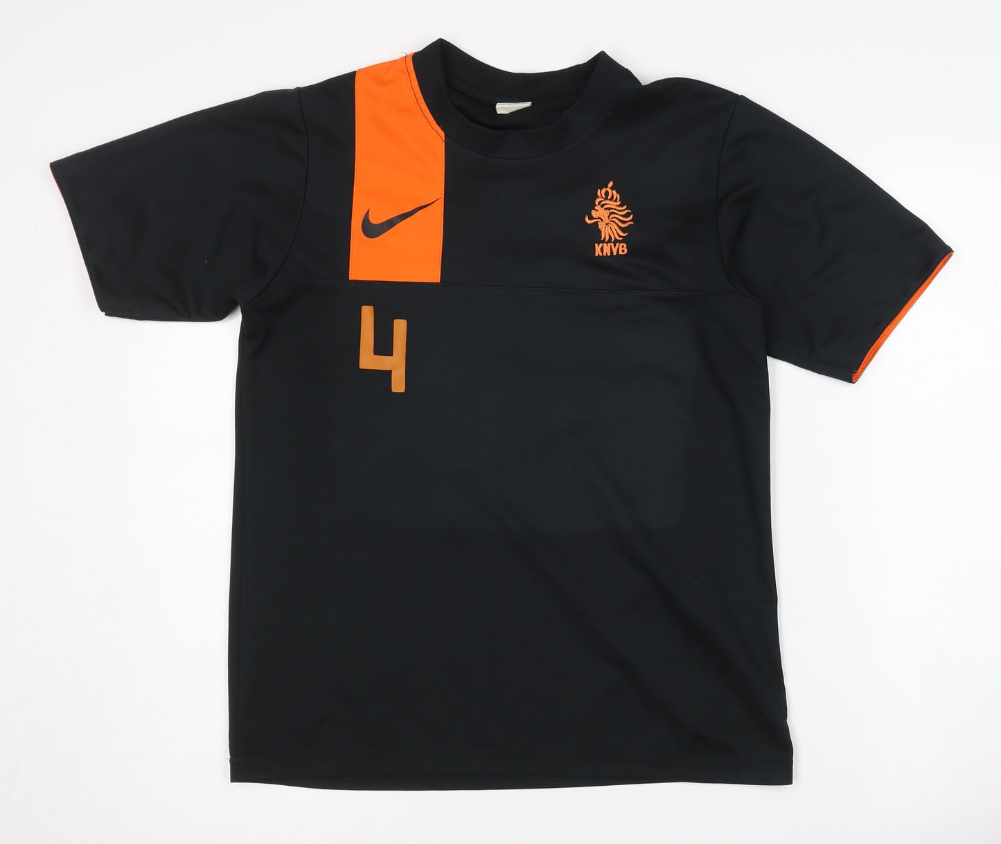 Nike Boys Black XL Football Jersey - Short Sleeve Sports Top