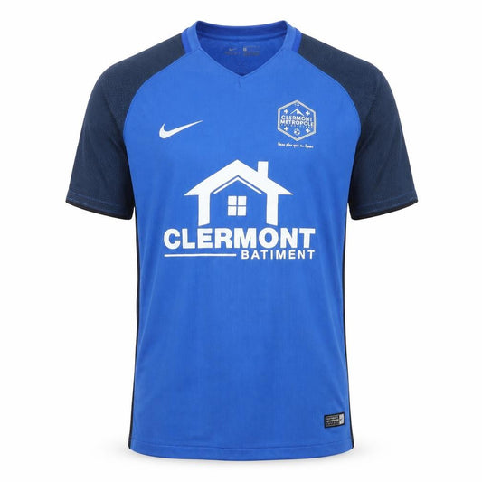 Front view of Nike Blue Men's L Football Jersey Dri-FIT