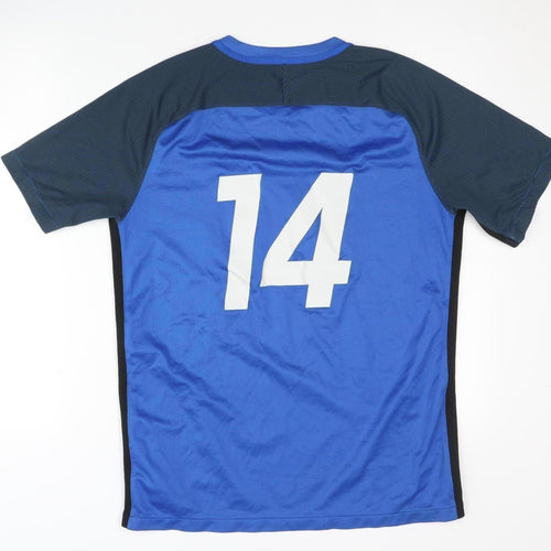 Nike Blue Men's L Football Jersey Dri-FIT