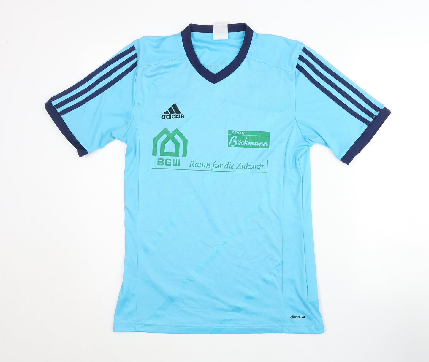 Adidas Men’s Blue Football T-Shirt, Size S