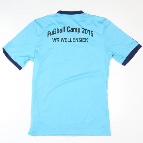 Adidas Men’s Blue Football T-Shirt, Size S