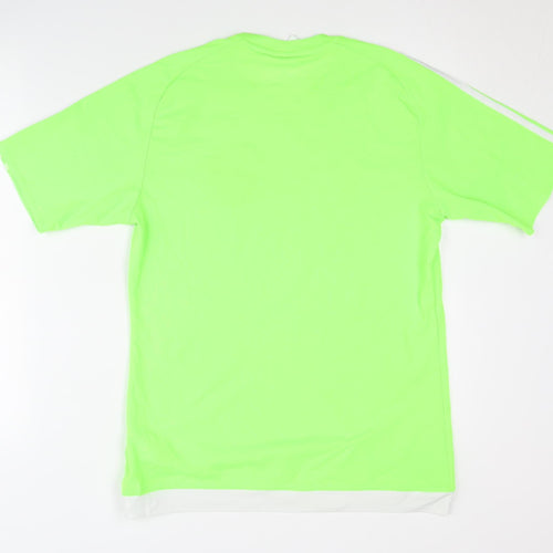 Adidas Men's Green Football Jersey Size S