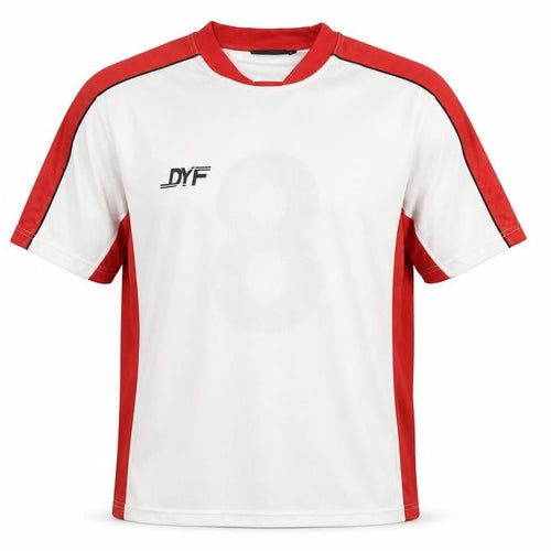 Do You Football Men's Red White XL Football Jersey