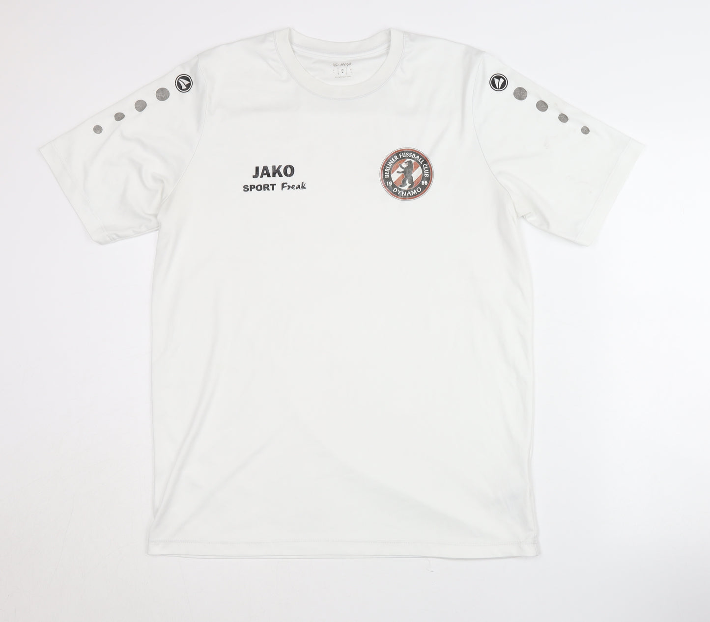 JAKO Men's White Football T-Shirt M