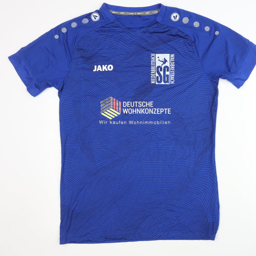 Jako Men's Blue Football Jersey L